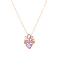 【Trending】 Rapunzel Crown Charm Necklace For Women Princess Crown Necklace Jewelry Gift ZHANGNA.