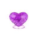 Kids 3D Crystal Puzzle Jigsaw Toys Building Blocks Assemble Heart Model Kits Home Decoration Gift Montessori Early Education Toy. 