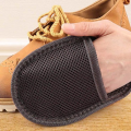 1 Pcs Multifunction Shoe Cleaning Shiner Glove Shoe Shine Polishing Glove Brush Sandal, Sneaker, Handbag, car leather cleaning Brush, Cleaning tools. 