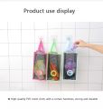 Home Kitchen Wall-Mounted Garbage Bag Debris Storage Bag Environmental Breathable Mesh Grid Kitchen Storage.