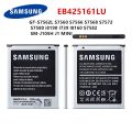 Galaxy S Duos 7562 Battery EB425161LU 1500mAh S7562 S7566 S7568 i8160 S7582 S7560 S7580 i8190 i739 i669 J1 Mini. 