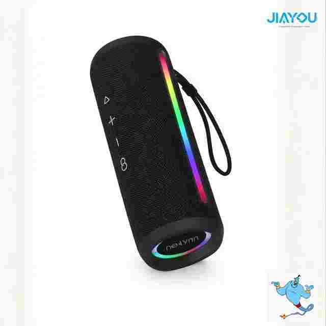 JIAYOU Sonic 7 Bluetooth Speaker – 30W Powerful Sound, 10-Hour Playtime, USB-C Charging