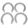 4Pcs 5 Horse Equipment Aluminum Alloy Farrier for Tournament Play.
