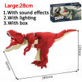 Dinosaur ZaZaZa Toy Children Creative Battery-free Telescopic Spring Swing Dinosaurs Fidget Toys Christmas Gifts for Kids. 