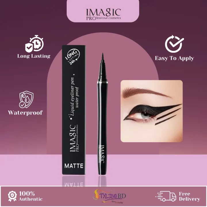 IMAGIC Professional Eyeliner Waterproof Long Lasting Liquid Pen Eyeliner