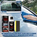 Car Glass Polishing Paste Windshield Anti-Rain Coating Repair Scratch Water Spots Removal Auto Cleaning Glass Oil Film Remover. 