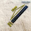 Stick-On Aquarium Thermometer Strip — Waterproof, No Battery Required.