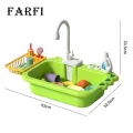 Children Electric Dishwashers 1 Set 7l Childrens Electric Dishwasher Kitchen Toy Set Simulation Playset Realistic Kitchen Toys for Girls. 