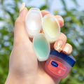 Vaseline Lip Therapy Rosy Lips Cocoa Butter Natural Fruit Essence Lip Balm Tinted and Clear Anti-Cracking Lip Treatment.
