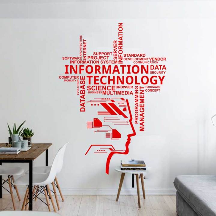Information%20Technology%20Vinyl%20Wall%20Decal%20Educational%20Engineering%20Software%20Technology%20Company%20Office%20Decoration%20Sticker%20Gift%20B6%20-%20Image%203