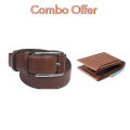 Belt And Wallet Combo Offer for Men.
