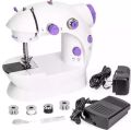 Dual Speed Portable Mini Electric Pedal Sewing Machine. 