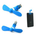 Portable OTG Fan use by Mobile, Laptop, Power Bank. 