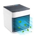 Colorful Led Portable Desk Room Navy Blue With Mini Air Cooler Cooling Usb Fan Conditioner - Effortless Usage. 