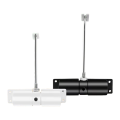 2Pcs Automatic Door Closer Safety Spring Door Closer,Adjustable Closing Door Hinge Door Closer for Door Self Closing Easy Install. 