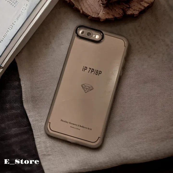 For%20Iphone%207%20Plus%20/%20Iphone%208%20Plus%20Mobile%20Cover%20Edge-Reinforced%20Shockproof%20Cushion%20Back%20Clear%20Hybrid%20Transparent%20Hard%20Cover%20Casing%20-%20Image%202