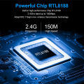 RTL 8188 Chip Wifi USB Receiver 150Mbps Wi-Fi Adapter For PC USB Ethernet WiFi Dongle 2.4G Wireless Network Card Free Driver.