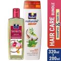 HAIR CARE BUNDLE - Parachute Naturale Shampoo Anti Hair Fall 320ml & Parachute Advansed Onion Enriched Coconut Hair Growth Oil 200ml. 