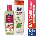 HAIR CARE BUNDLE - Parachute Naturale Shampoo Anti Hair Fall 320ml & Parachute Advansed Onion Enriched Coconut Hair Growth Oil 200ml.