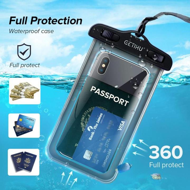 Underwater Waterproof Cell Phone Pouch Case - Main Image