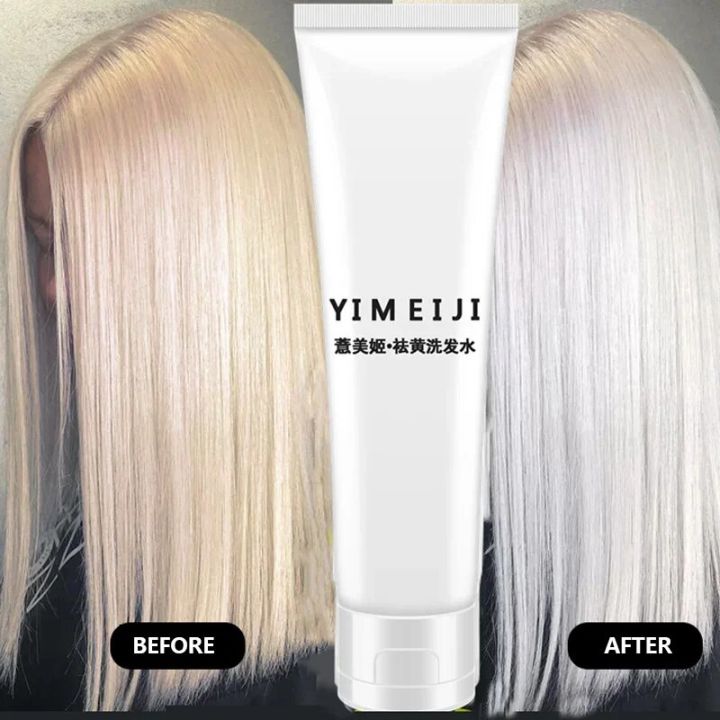 Professional Blonde Bleached Highlighted Shampoo Revitalize Effective Purple Shampoo For Blonde Hair Shampoos Remove Yellow