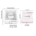 White Silicone Mold Handmade Silicone Candle Holder mold Gypsum Mold for Home Decor Holiday Gift Crafting Enthusiasts Party Favors Candle Making. 