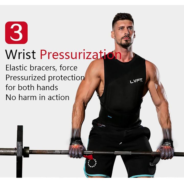 GOUNOD%20Weightlifting%20Wrist%20Straps%20Strength%20Training%20Adjustable%20Non-slip%20Gym%20Fitness%20Lifting%20Strap%20Wrist%20Support%20Grip%20Band%20-%20Image%206
