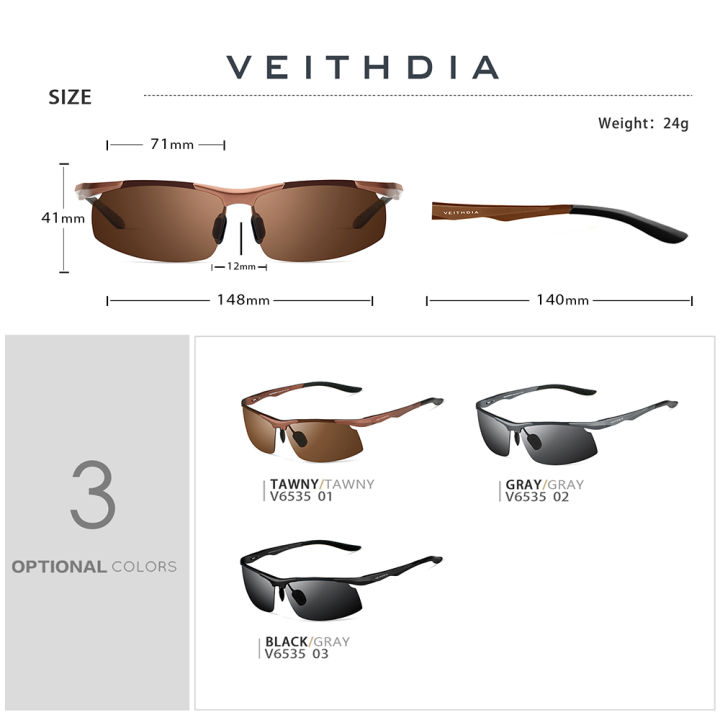 VEITHDIA%20Sunglasses%20Aluminum%20Men%20Polarized%20UV400%20Lens%20Rectangle%20Rimless%20Driving%20Fishing%20Sun%20Glasses%20Sports%20Eyewear%20For%20Male%206535%20-%20Image%203