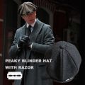 New Men's Newsboy Cap Peaky Blinders Hat With Blades Women Men Berets Hat Woolen Octagonal Caps NZ297.
