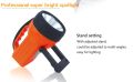 WASING WSL-828 Hand Held Explosion-proof High Power LED Flashlight with Multi Functional Rechargeable Searchlight - 1 Piece.