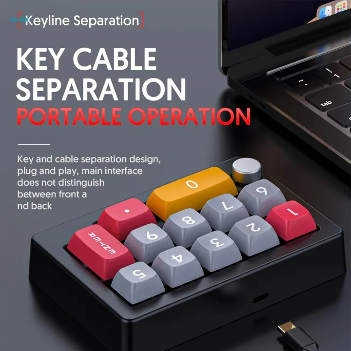 Programming Pad Keypad Medias Handed Mechanical Gaming Keyboard
