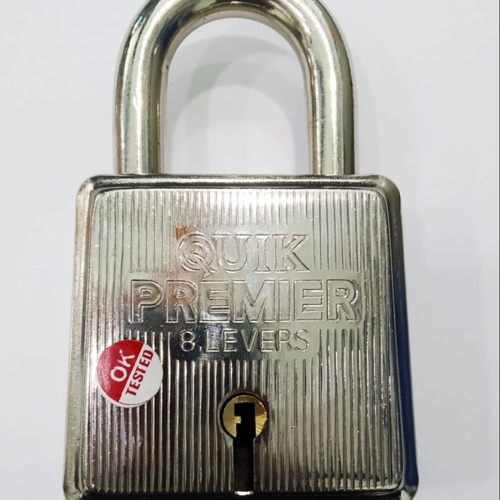 PAD LOCK /QUICK PREMIER / 12Pc's Key/ 60mm Lock | Daraz.com.bd