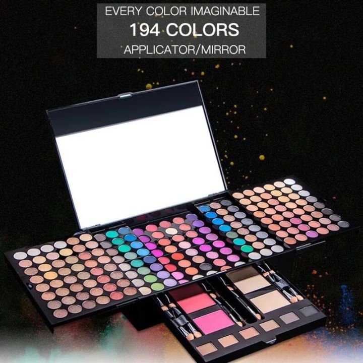 40-252 Colors Eyeshadow Palette Contour Glitter Waterproof Lasting Beauty Makeup For Women Korean Cosmetics