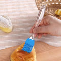 1Pcs Silicone Oil Brush - Kitchen BBQ Grill Baking Cooking Silicone Basting Pastry Brush - Multicolor. 