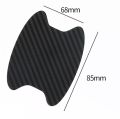 4 Pcs Universal Carbon Fiber Auto Car Door Handle Stickers Car Handle Protection Car Handle Anti Scratch Stickers Car Accessories.
