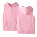 Fashion Men Women Solid Color Hoodies Sweatshirts Casual  Hop Hooded Pullover Sleeveless Srt Homme Harajuku Hoodie Tops 4XL. 