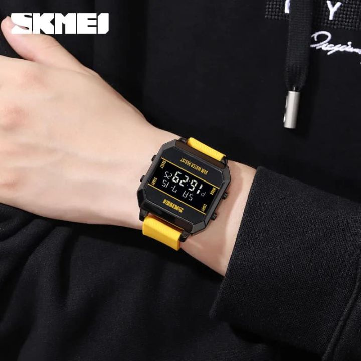 SKMEI%20Men%20Fashion%20Sports%20Waterproof%20LED%20Luminous%20Men%20Watch%201848-Black%20-Yellow-%20Red%20Available%20-%20Image%204