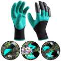 Gardening Gloves, Thorn Resistant Safe Garden Gloves for Pruning Roses Gardening Tools 1 pair. 