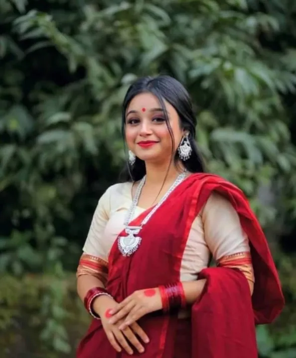 Flat%20Color%20Tangail%20Tat%20Half%20Silk%20Than%20Saree%20-%20Tangail%20Sari%20Collection%20-%20Versatile%20Traditional%20Attire%20-%20Image%202