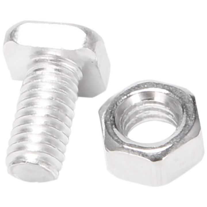 100 Pcs M6X12mm Greenhouse Nuts and Bolts Greenhouse Repair Kit