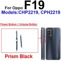 Power Volume Side Button Flex Cable For OPPO F19 F19 Pro Plus F19S On OFF Power Volume Up Down Side Key Replacement. 