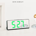 6.9 Inches Electronic Alarm Clock 5 Levels Brightness Adjustable Large Screen Student Desk Clock Table Clock.