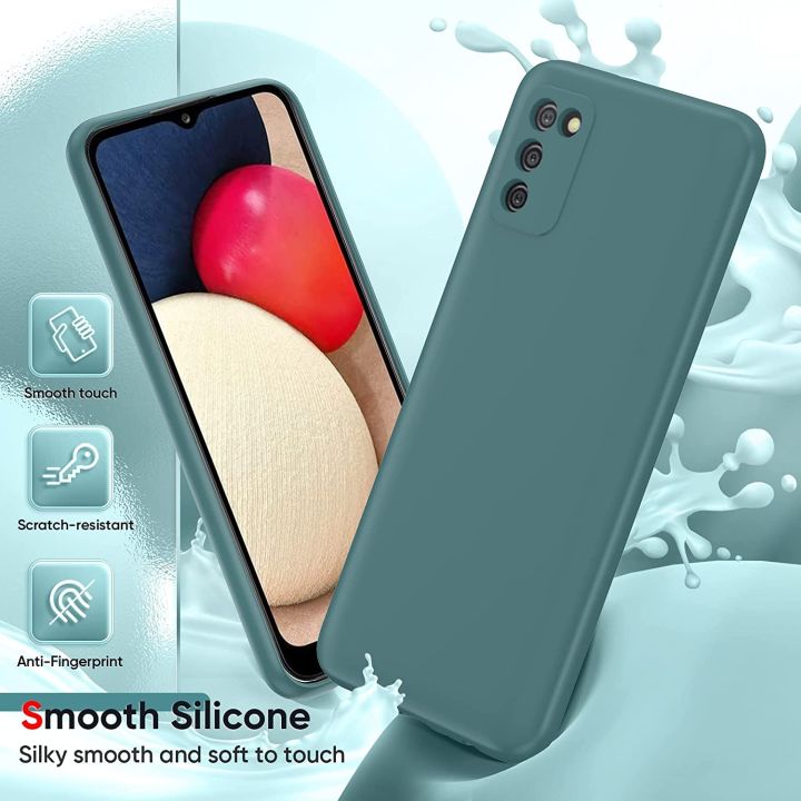 For%20Samsung%20Galaxy%20A03s%20Back%20Cover%20Silicone%20Casing%20Official%20Style%20Liquid%20Silicone%20Soft%20Case%20Cover%20-%20Image%202