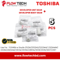 Developer unit Gear set 5 pcs combo for TOSHIBA photocopier e Studio 2523A/2523AD/2323AM/2323AMW/2329A/2829A/2303A/2309A/2809A/2006/2306/2007/2307. 