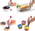 Silicone Decorating Pen for Cakes, Cookies, Pastries. 