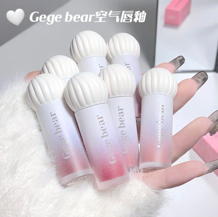 Gege%20Bear%20Velvet%20Dream%20Air%20Lip%20Lacquer%20Matte%20Finish%20Nourishing%20Moisturizing%20Nonstick%20Cup%20White%20Lip%20Gloss%20Lipstick%20-%20Image%204