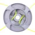 3X Alloy Head Metal Trimmer Head ,Brush Cutter Replacement Parts Bump Feed Head for Brush Cutter Grass Trimmer.