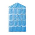 16 Pockets Clear Over Door Hanging Bag Hanger Storage Tidy Organizer For Home. 