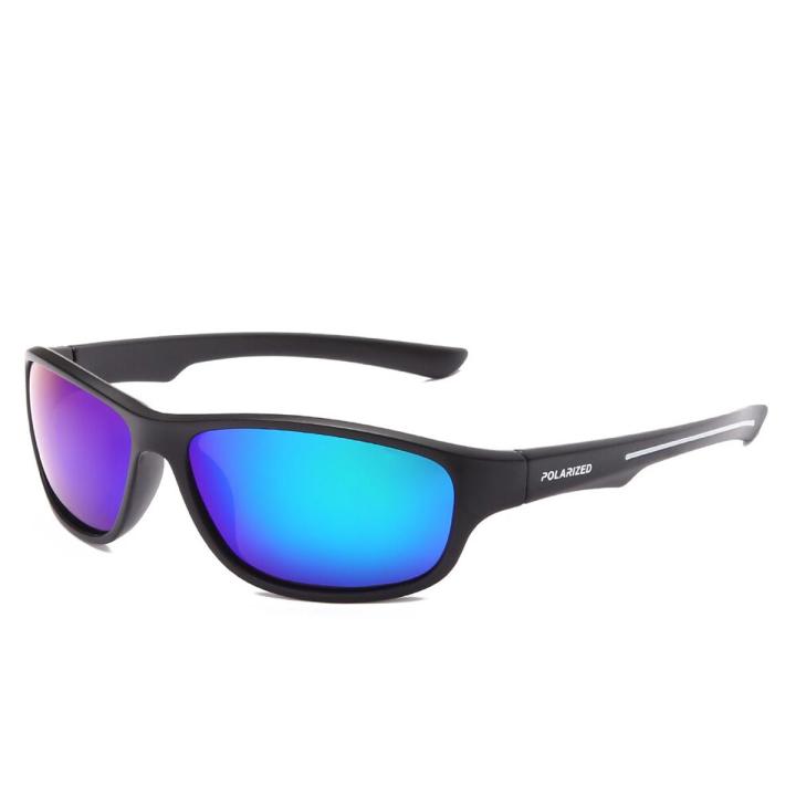 【VisioN Shop】green Polarized Sport Sunglasses Men Vintage Square Brand Male Sun Glasses Fashion UV400 Driving Eyewear de sol