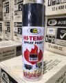 BOS-NY Hi-Heat Resistant 1200°F Aerosol Spray Paint MATT BLACK Color 400ml Spray Paint Can High Temperature Resistant Flat Black Color.